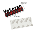 Pikkukuva 2 / 5: Veteran Edition -auton tarraemblem, auton tarra 3D-kohoutetut kirjaimet