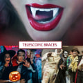 Miniatyrbild 5 av 5: Vampyr tänder infällbara proteser cosplay infällbara dressing up rekvisita Halloween rekvisita