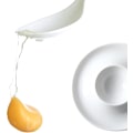 Miniatyrbilde 4 av 5: 4 Stk. Porselen Eggkopp Eggeholder, Hvit Keramisk Eggkopp, Frokost Eggkoppbrett, Egnet for Hjemmekjøkken Restaurant Baking (Hvit)