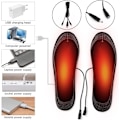 Miniatyrbilde 3 av 5: Vanntett USB-oppvarmede innleggssåler for oppvarmede sko - For vinterjakt