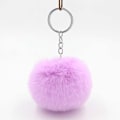 Miniatyrbillede 3 af 5: 1 stk. nøglering nøglering tilbehør fluffy bil nøglering plys vedhæng