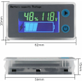 Miniatyrbild 2 av 5: 10-100V Batterikapacitetsmonitor Programmerbar Spänning Batterinivåmätare