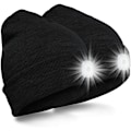 Miniatyrbilde 1 av 5: LED-lue med LED-lys for jogging, camping, løping (2 stk.)