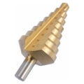 Miniatyrbillede 2 af 5: Trin Bor Bits Trin Bor Bit 10-45mm HSS Stål Titanium Belagt Konisk Form T