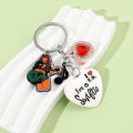 Miniatyrbilde 3 av 3: Taylor Merch Swifte nøkkelring Trendy Stuff I'm a Switie gaver søte
