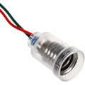 Miniatyrbild 3 av 5: 10 st E10 Lampbas LED Skruvmonterade Små Glödlampor Hållare Ljussockel med Trådsockel för Experimentkrets Hem Elektriska Testtillbehör