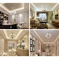 Miniatyrbilde 4 av 4: 6 stk 5W integrerte LED-spotlights, kald hvit 6000K