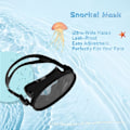 Pikkukuva 2 / 5: Sukellusmaski Sukellusmaski Sukelluslasit Aikuisille, Anti-sumu Uintimaski Sukellusmaski Karkaistulla Lasilla Snorkkeli, Sukelluslaitteet