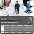 Miniatyrbilde 2 av 5: Barnevintersport Sykkelhansker, Varm Fleecefôr Touch