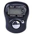 Miniatyrbillede 1 af 5: Tæller, manuel tæller, digital tæller, elektronisk tæller, nummer tæller, række tæller, strikke række tæller (2PC-Sort)