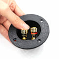 Miniatyrbillede 3 af 5: Way Højttaler Terminalblok 2 stk. Højttaler Terminal Binding Post til Subwoofer Kabel Stik Terminaler