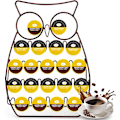 Miniatyrbillede 1 af 4: Kaffe Kapselholder, Robust Metal Kapselholder, Dispenser Display Stativ til Dolce Gusto, Retro Stil Dolce Gusto Opbevaringsstativ til 20 Kapsler - O