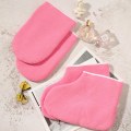 Miniatyrbild 4 av 6: Paraffinvaxbad Terry Cloth Handskar Booties Värmebehandling Isolerad Vaxbad Handbehandling Vantar Fotspa Överdrag för Kvinnor Röd,Handskar+fotskydd