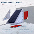 Miniatyrbild 4 av 4: Lightess Solcells Trappstegsbelysning Utomhus LED Däck Stegljus Rostfritt