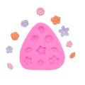 Miniatyrbillede 3 af 4: 1 stk. Blomster Silikone Fondant Form Kage Bageform Sukkerkunst Chokolade