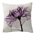 Miniatyrbilde 4 av 5: Set med 4 putetrekk 45 x 45 cm Polyester og lin dekorative