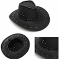 Miniatyrbilde 4 av 5: Cowboyhatt utendørs skyggehatt Mongolia Prairie hatt