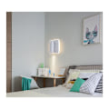 Miniatyrbillede 2 af 4: Væglamper LED-sengelampe Indendørs Hotel Væglampe Seng Væglamper Korridor Væglampe med 3W+10W Afbryder (Firkant) (Firkant,Hvid)