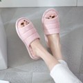 Miniatyrbillede 2 af 5: Womens/Mens Hjemmesko, Bomuld og Linned Casual Indendørs Udendørs