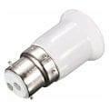 Miniatyrbilde 4 av 5: B22 til E27 Adapter Socket for LED-pære, AC 230V, Konverteringsadaptere for å endre fra B22 til E27, Bajonett-skruesockel, Sett med 6