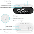 Miniatyrbillede 3 af 5: Digital køkkentimer Digital timer Æggeur Digital køkkentimer Stopur Alarmur