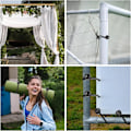 Miniatyrbilde 5 av 5: 24 Pakk Tarp Bungee-snører, Heavy Duty Elastiske Stropper med Kuler, Bungee-snøre for Telte, Camping Tarp, Flaggstenger, Bagasje og Husholdningsartikler (Svart