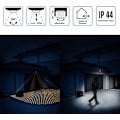 Miniatyrbild 5 av 5: 1x Infraröd rörelsesensor - För inomhus och utomhus räckvidd upp till 12 m vid 180 roterbar lutningsbar Ip44 skydd mot vattenstänk svart