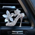 Pikkukuva 5 / 5: Auton sisustuskoristeet Autonraikastimet Naisille Bling Auton lisävarusteet Auton ilma
