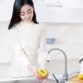 Miniatyrbillede 2 af 4: Smart Sensor Berøringsfri Hane Adapter Køkken Badeværelse Hane Automatisk Infrarød Sensor med Overløbsbeskyttelse Nem at Installere