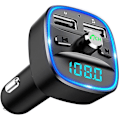Pikkukuva 1 / 5: Bluetooth-lähetin autoon, langaton radiovastaanotinsovitinsarja Blu:lle