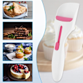 Miniatyrbilde 3 av 5: Kakedeigfordelingsøse, en-trykks glideknapp melpasta dispenser deigøse for DIY-baking (1 stk)