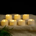 Miniatyrbillede 2 af 5: (24 stk.) LED Lys med Flakkende Flamme, Flakkende Lys Lampe, Elektriske Lys Julelys til Jul, Jul