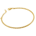 Miniatyrbilde 4 av 4: 18K rustfritt stål firkantet kjede armbånd for menn og kvinner Simpl