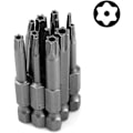 Pikkukuva 3 / 5: 12 kpl 50 mm Torx-kärkipääruuvibittisetti magneettiset ruuvibittiset 1/4\" kuusiokolovarsi S2-teräs T5-T40 tähtikärki turvallisuus Torx tamper-proof sähkö