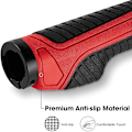 Miniatyrbilde 3 av 5: Fjellsykkelgrep Styre Sykkelstyregrep Sykkelgrep Dobbel Aluminiums Klemme Lås På Grep for MTB BMX Fjellsykkel Styreender