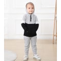 Miniatyrbild 5 av 5: Barn Toddler Baby Flicka/Pojke Kläder Långärmad Colorblock Hoodie