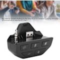 Miniatyrbillede 3 af 4: Stereo Headset Adapter Controller til Xbox One, Flere Lydtilstande Trådløs Lydadapter med 3,5 mm Jack, Justerbar Controller Lydforstærker til