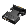 Miniatyrbild 1 av 5: VGA till HDMI-adapter 1080P VGA hane till HDMI hona omvandlare för P