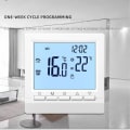 Miniatyrbild 5 av 5: Termostat, Programmerbar Smart Digital Temperaturregulator, med Stor