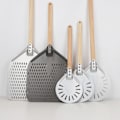 Miniatyrbilde 2 av 5: Perforert pizzaskall 7/8/9 Pizzavendeskall for pizzabrødbakere laget, 7 tommer 40 cm