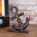 Miniatyrbild 1 av 5: Nautisk inredning, ankare modell staty prydnad för hem trädgård bar,