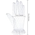 Miniatyrbillede 3 af 5: Blonder Handsker til Kvinder Brude Blomster Mesh Handsker Elegant Sommer Co