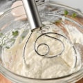Miniatyrbillede 2 af 5: Dejgpisk, 2 pak 304 rustfrit stål dejpisk, håndmixer til brøddej, kagefremstilling til bagning, pizzadæks