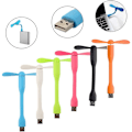 Miniatyrbillede 2 af 5: 6 stk. Mini USB-ventilator Bærbar Fleksibel Køler Ventilator til Computer PC Bærbar Powerbank