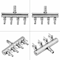 Miniatyrbillede 4 af 5: 4-vejs akvarie ilt luftstrømsdeler akvarie luftstrømsdeler fisketank luftkontrolventil akvarie kontrolfordeler slange akvarie luftpumpeaccessoirer——V