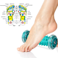 Miniatyrbillede 3 af 5: Fodmassagerulle og pigget massageboldsæt til plantar fasciitis