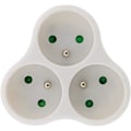 Pikkukuva 3 / 5: Triplite 2x 16A kolmio - Valkoinen
