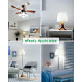 Miniatyrbillede 2 af 5: Led E27 Cool White, 9w svarende til 60w, 6000k, 806lm, Standard A60 Pære