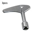 3 st Inner Triangular Key Elevator Key Inside Triangle Vattenmätare Ventilnyckel Verktygssats Professionell Universalnyckel