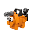 Miniatyrbild 4 av 5: Chainsaw Man Figur Byggblockssats, Actionfigurer Modell,